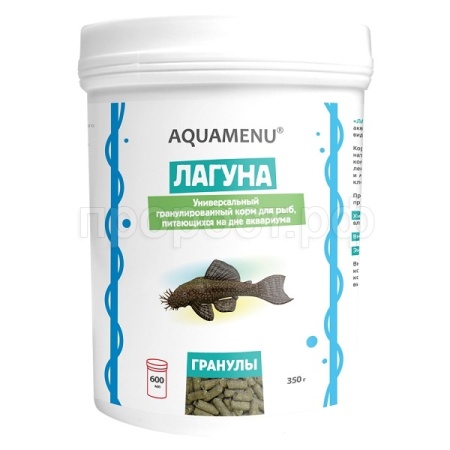 Рыбы банка Аква меню Лагуна 600мл (350гр)
