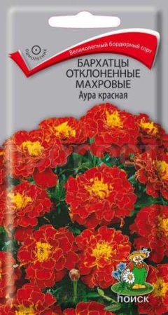 Бархатцы Аура красная 0,4г Бархатцы Аура красная 0,4г