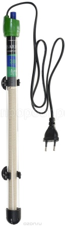 Нагреватель воды аквариумный 300Ватт(250-350л) стекло/HEATER 007/Салекс