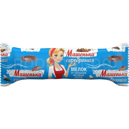 Мелок Машенька Серебряная от бытовых насекомых 20 г Мелок Машенька Серебряная от бытовых насекомых 20 г