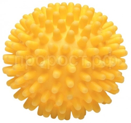 Игрушка для собак средних пород Мяч Игольчатый 6,5см/С2342