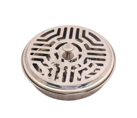 ARGUS подставка под спираль от комаров с крышкой (металл) ARGUS подставка под спираль от комаров с крышкой (металл)