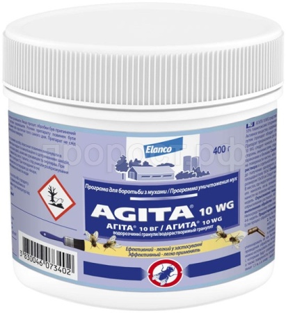АГИТА от мух, тараканов, блох, комаров 400гр АГИТА от мух, тараканов, блох, комаров 400гр
