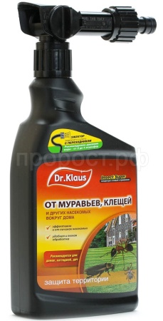 Эжектор Dr.Klaus от муравьев,клещей 1л Эжектор Dr.Klaus от муравьев,клещей 1л