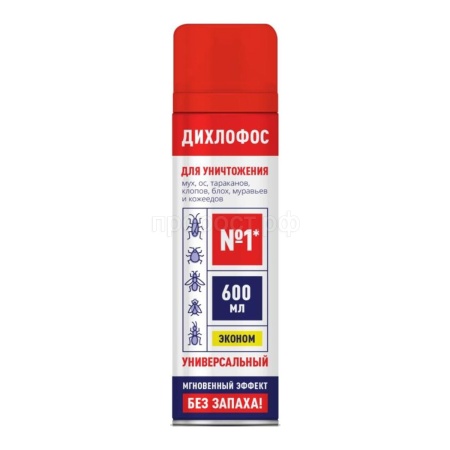BOZ Дихлофос №1 Эконом универсальный 600мл BOZ Дихлофос №1 Эконом универсальный 600мл