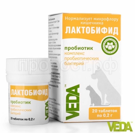 Лактобифид 20 таблеток