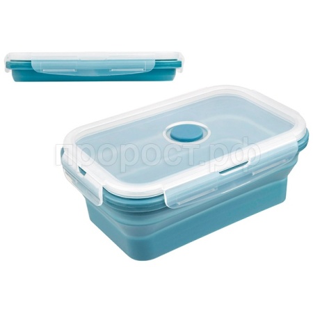 Контейнер MIGLIORE 0,7л складной силиконовый 108431 /24шт/Mallony