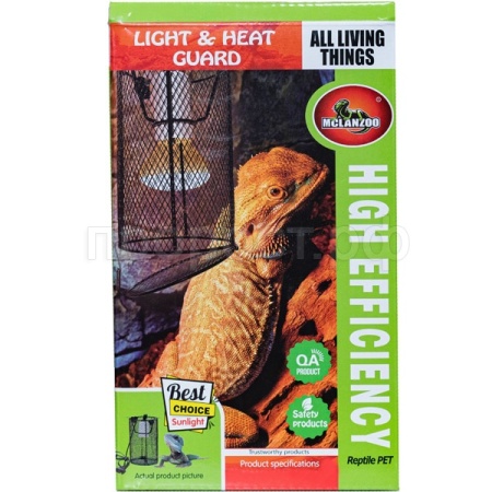 Сетка защитная на патрон MCLANZOO металлическая чёрная 12.9х18.4см 8623018/MZ